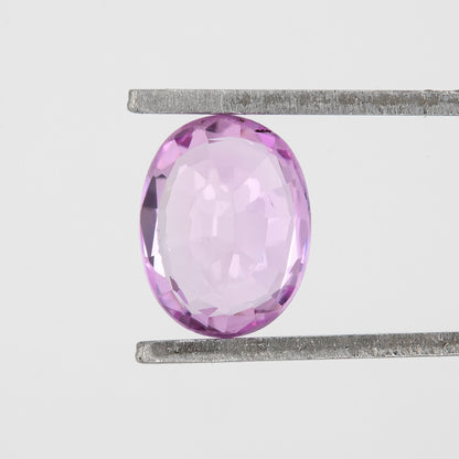 Light Lavender Pink Sapphire | 0.91 Carat Oval Cut Heated Sapphire | Eye-Clean Natural Gemstone for Custom Engagement Rings and Fine Jewelry