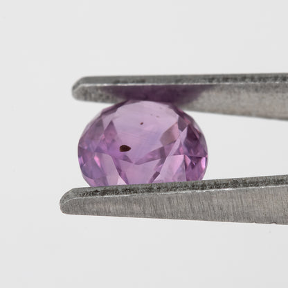 Deep Violet-Pink Sapphire | 1.45 Carat Oval Cut Heated Sapphire | Natural Rich Purple Gemstone for Statement Rings and Fine Jewelry Designs