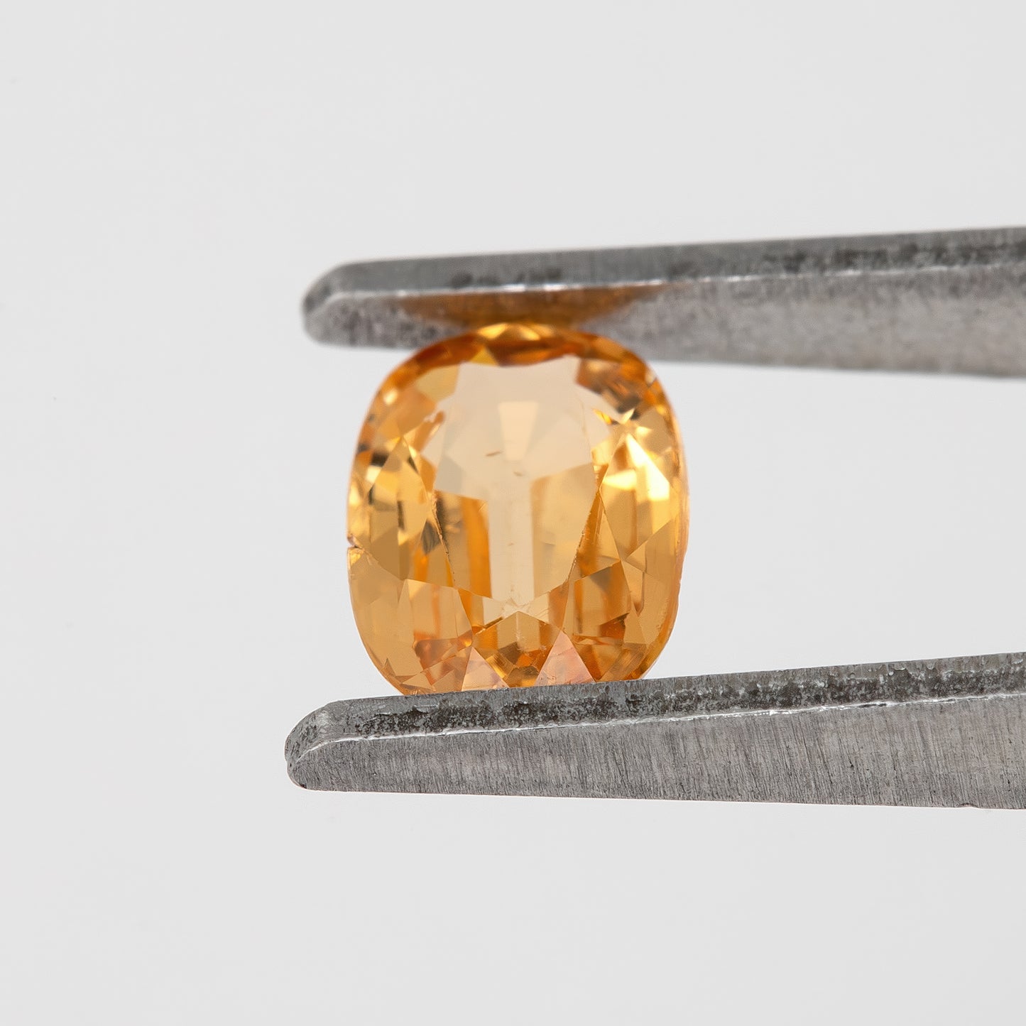Golden Yellow Sapphire | 0.71 Carat Oval Cut Heated Sapphire | Natural Vivid Yellow Gemstone for Designer Rings, Pendants, and Fine Jewelry