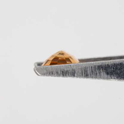 Golden Yellow Sapphire | 0.71 Carat Oval Cut Heated Sapphire | Natural Vivid Yellow Gemstone for Designer Rings, Pendants, and Fine Jewelry