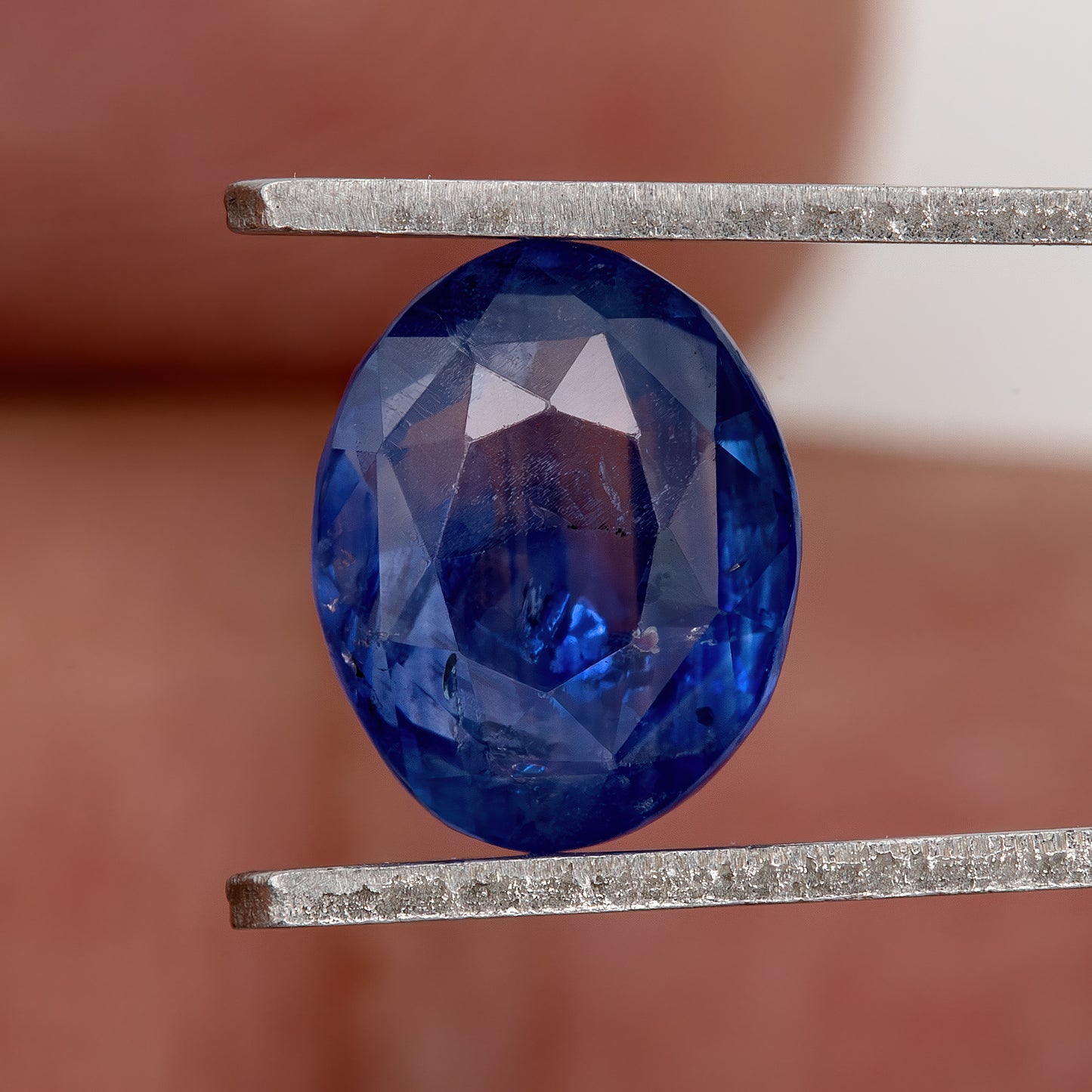 Deep Royal Blue Sapphire | 1.74 Carat Oval Cut Heated Sapphire | Natural Rich Blue Gemstone for Custom Engagement Rings and Fine Jewelry