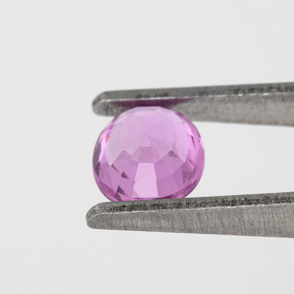 Vivid Pink Sapphire | 0.74 Carat Oval Cut Heated Sapphire | Bright Natural Gemstone for Petite Rings, Pendants & Artisan Jewelry Designs