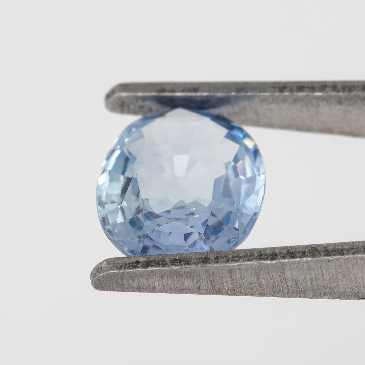 Ice Blue Sapphire | 1.17 Carat Oval Cut Heated Sapphire | Elegant Cool-Toned Natural Gemstone for Engagement Rings, Pendants & Fine Jewelry