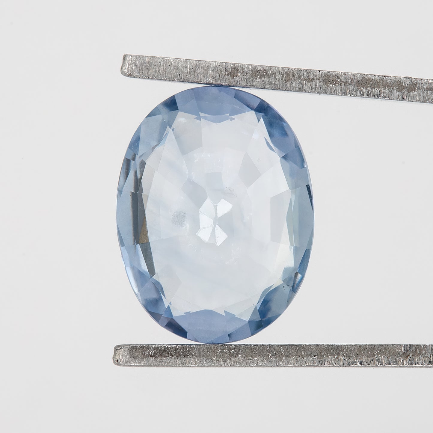 Ice Blue Sapphire | 1.17 Carat Oval Cut Heated Sapphire | Elegant Cool-Toned Natural Gemstone for Engagement Rings, Pendants & Fine Jewelry