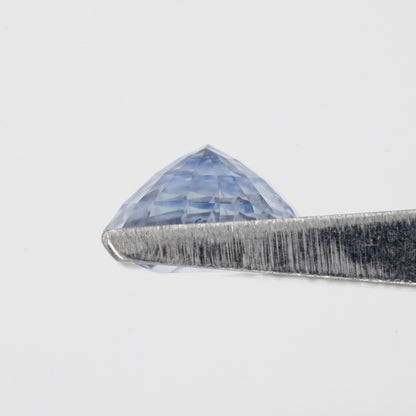 Violet Blue Zoning Sapphire | 1.74 Carat Oval Cut Heated Sapphire | Natural Artistic Color-Play Gemstone for Unique Rings & Fine Jewelry