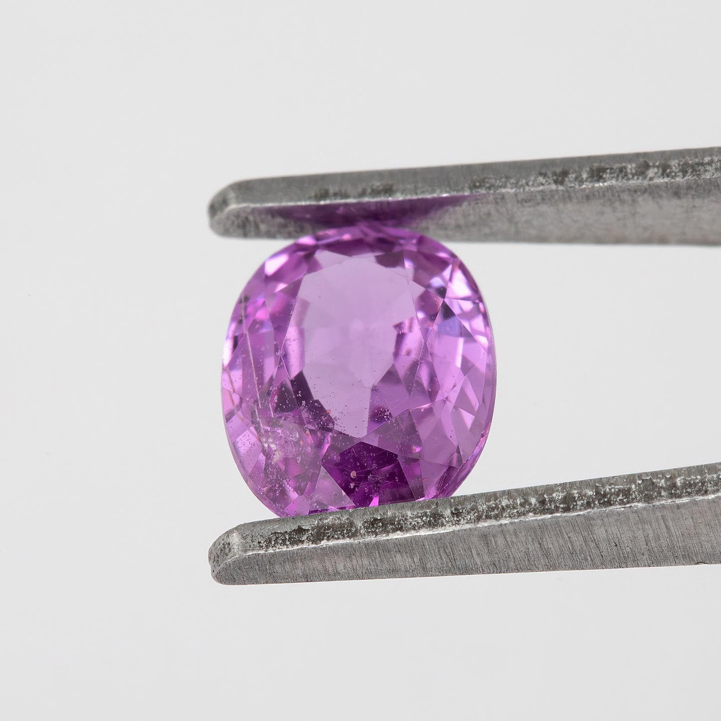 Vivid Orchid Pink Sapphire | 2.24 Carat Oval Cut Heated Sapphire | Bright Natural Gemstone for Engagement Rings, Heirloom Jewelry & Pendants