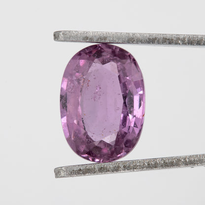 Rosy Orchid Pink Sapphire | 1.30 Ct Natural Heated Oval Cut Gemstone | Eye-Catching Sapphire for Bold Rings & Bespoke Jewelry Design