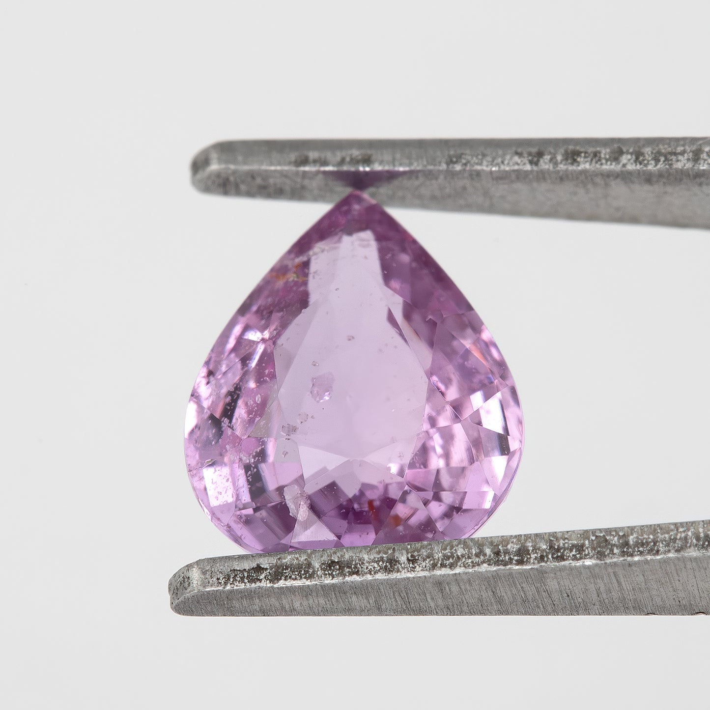 Lavender Blush Pink Sapphire | 1.32 Ct Pear Cut Natural Heated Sapphire | Elegant Gemstone for Custom Fine Jewelry Design