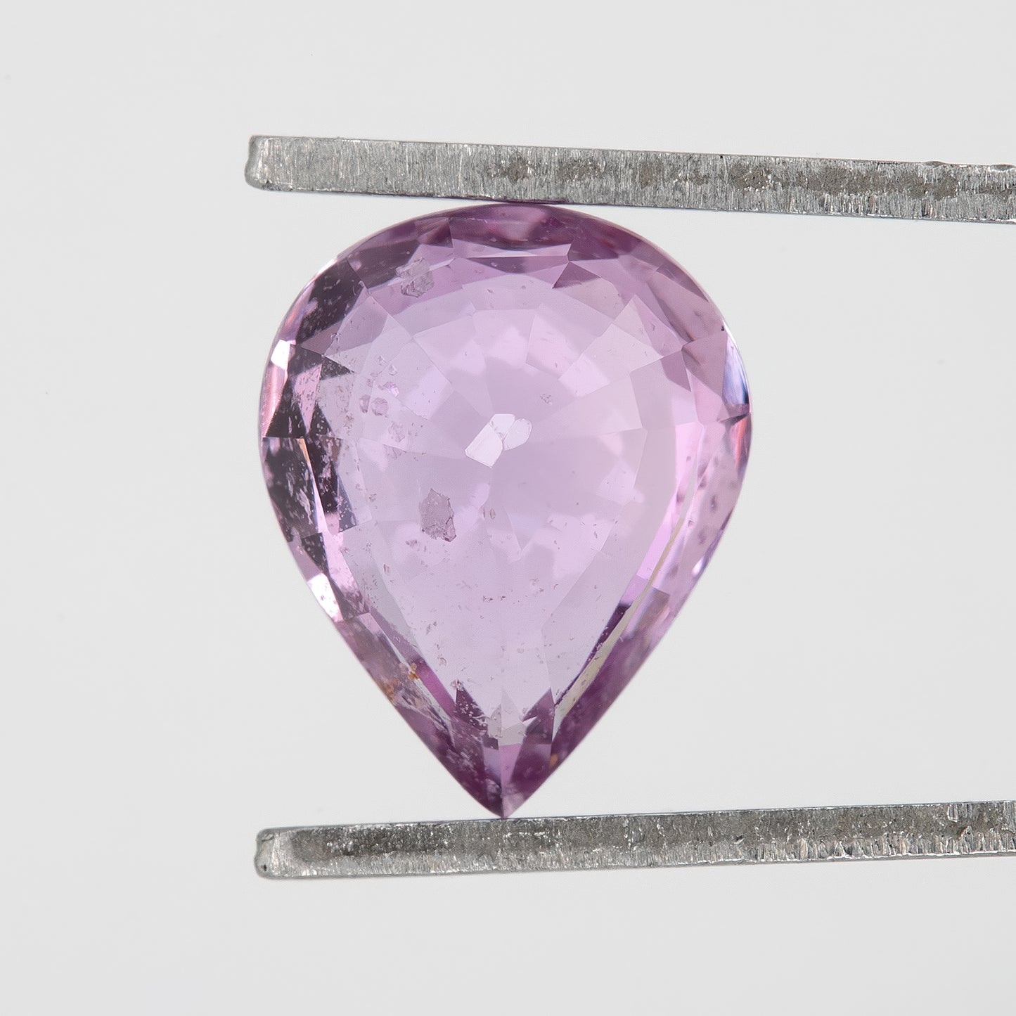 Lavender Blush Pink Sapphire | 1.32 Ct Pear Cut Natural Heated Sapphire | Elegant Gemstone for Custom Fine Jewelry Design