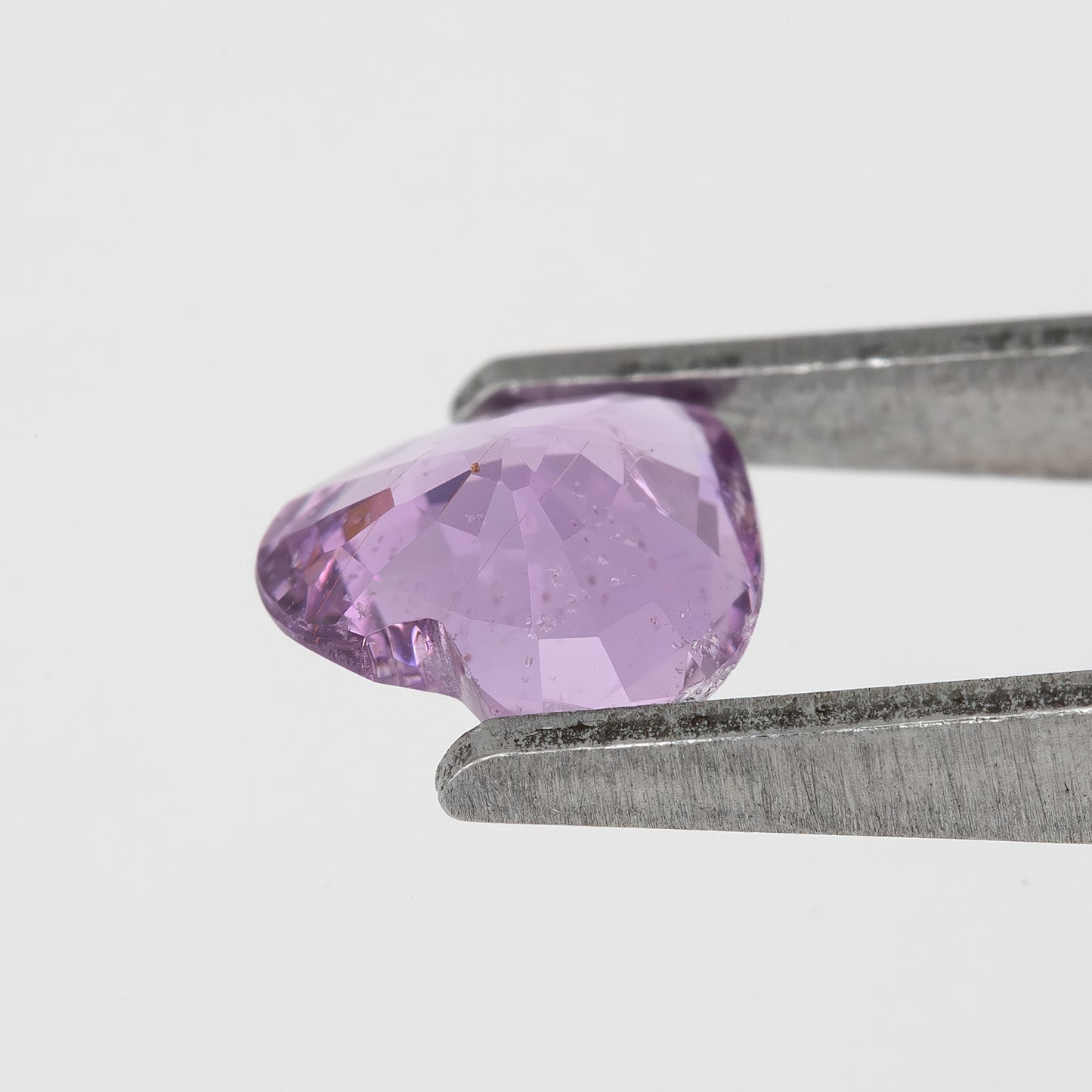 Vivid Lavender Pink Sapphire | 0.81 Ct Heart Shaped Natural Heated Sapphire | Rare Pink Gemstone for Engagement Ring & Fine Jewelry Design