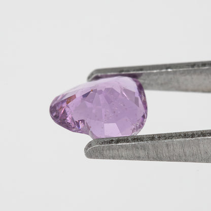 Vivid Lavender Pink Sapphire | 0.81 Ct Heart Shaped Natural Heated Sapphire | Rare Pink Gemstone for Engagement Ring & Fine Jewelry Design