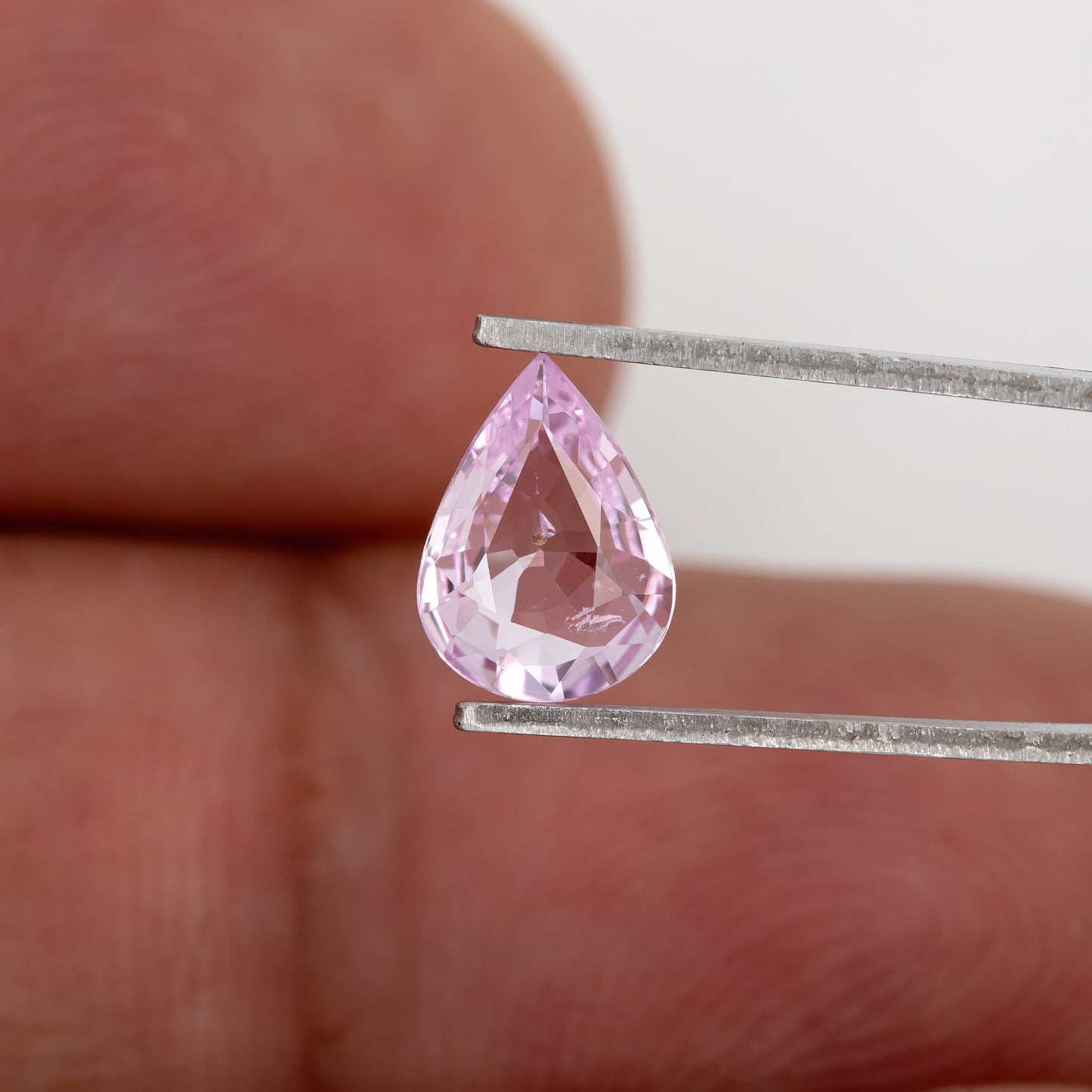 Vivid Light Pink Sapphire | 0.85 Ct Pear Cut Natural Heated Sapphire | Bright Pink Gemstone for Ring or Pendant | Fine Jewelry Stone
