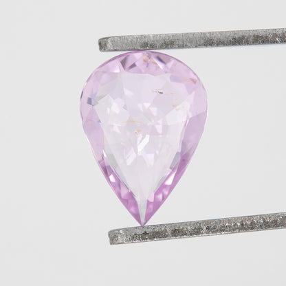 Vivid Light Pink Sapphire | 0.85 Ct Pear Cut Natural Heated Sapphire | Bright Pink Gemstone for Ring or Pendant | Fine Jewelry Stone