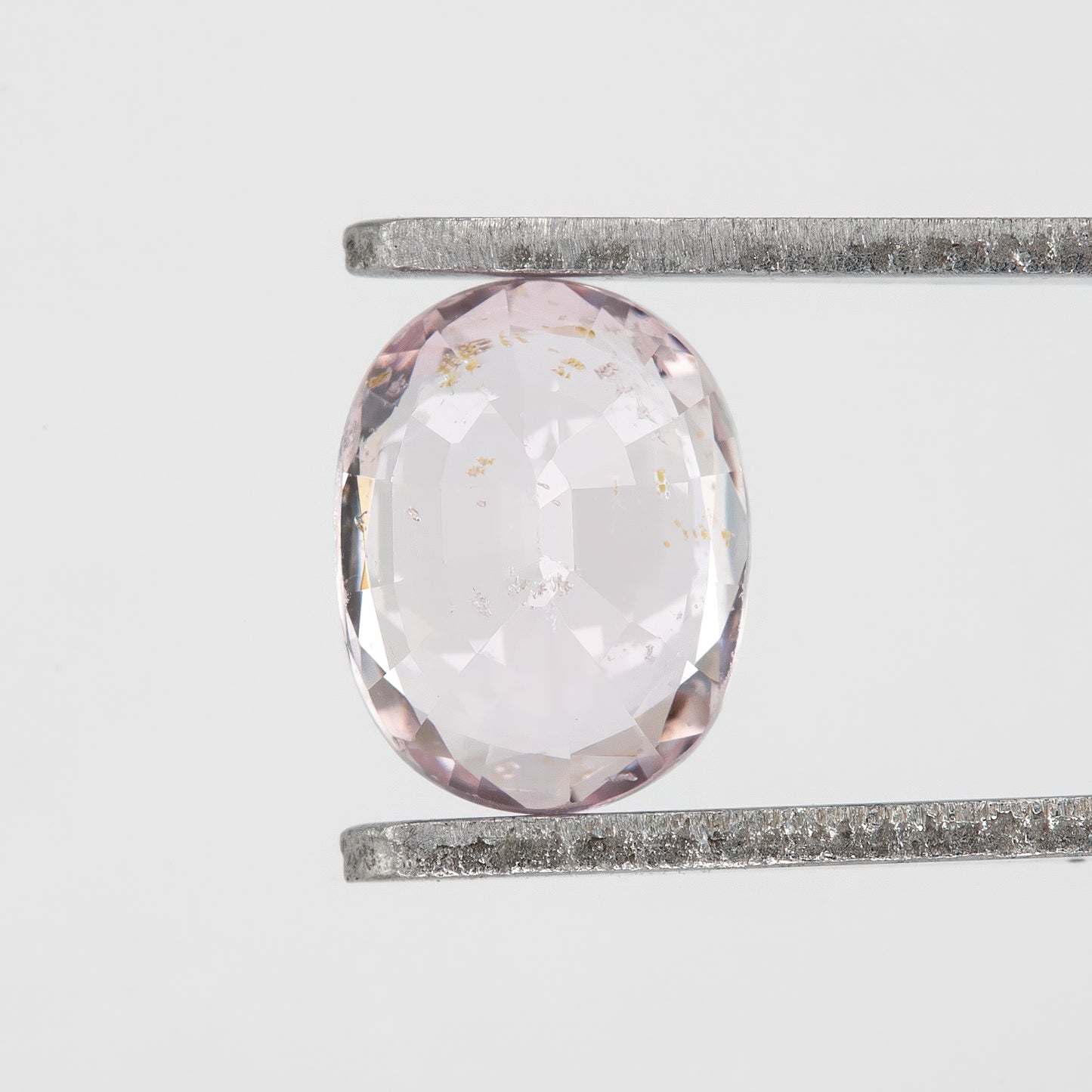 Light Peachy Pink Sapphire | 0.90 Ct Oval Cut Heated Natural Sapphire | Elegant Pink Gemstone for Pendant or Ring | Fine Jewelry Design