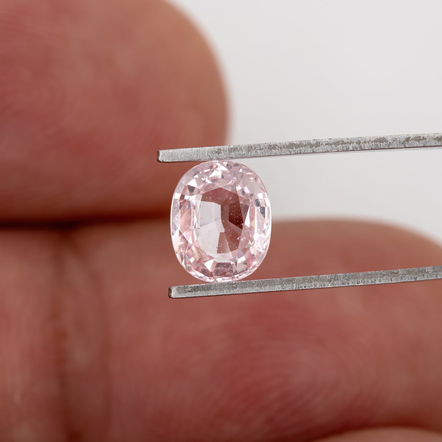 Blush Pink Oval Cut Sapphire | 1.13 Ct Heated Natural Sapphire | Elegant Gemstone for Engagement Ring or Pendant | Fine Jewelry Stone
