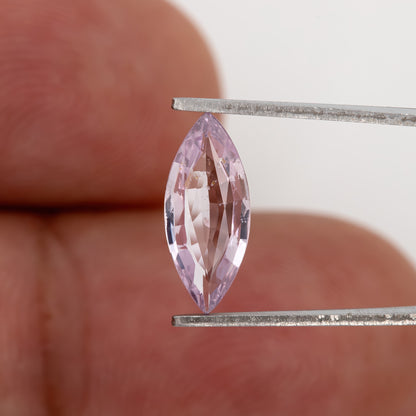 Lavender Pink Marquise Cut Sapphire | 1.26 Ct Heated Natural Sapphire | Elegant Gemstone for Designer Jewelry or Statement Ring