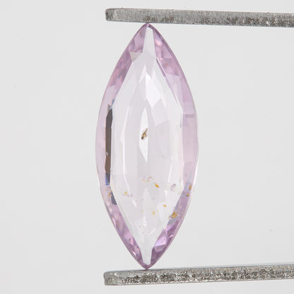 Lavender Pink Marquise Cut Sapphire | 1.26 Ct Heated Natural Sapphire | Elegant Gemstone for Designer Jewelry or Statement Ring