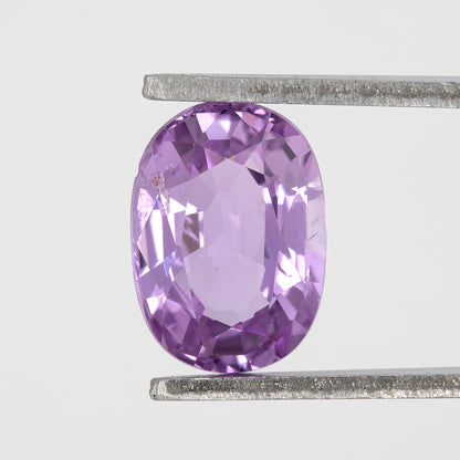 Vivid Orchid Purple Oval Cut Sapphire | 1.47 Ct Heated Natural Sapphire | Bold Gemstone for Engagement Ring or Custom Fine Jewelry