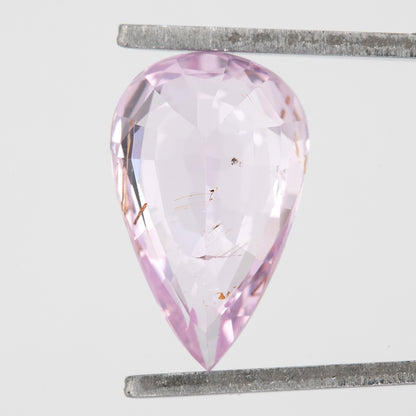 Blush Pink Pear Cut Sapphire | 1.43 Ct Heated Natural Sapphire | Elegant Gemstone for Engagement Ring, Pendant or Fine Custom Jewelry