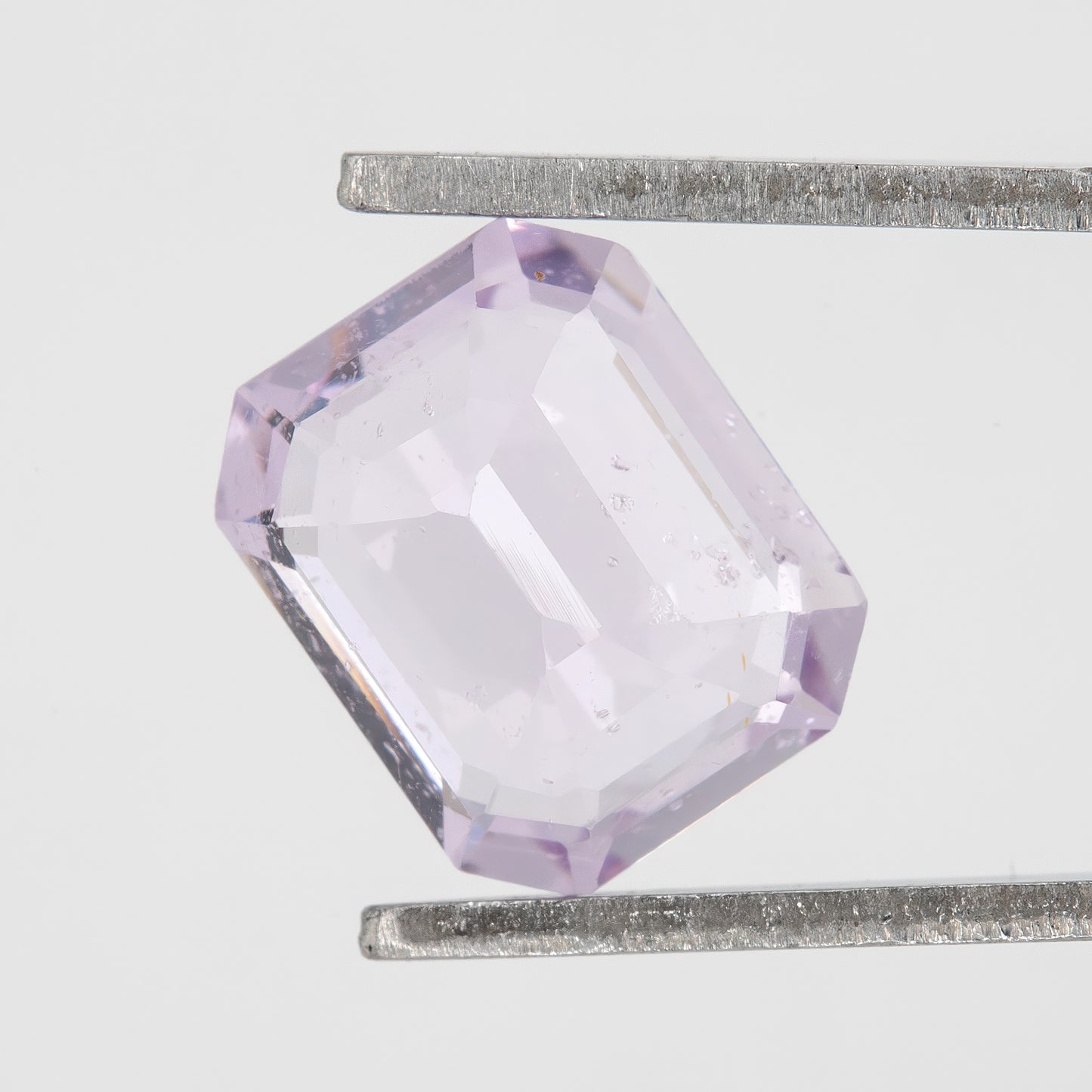 Icy Blue Lavender Emerald Cut Sapphire | 1.42 Ct Heated Natural Sapphire | Unique Gemstone for Custom Ring or Fine Jewelry