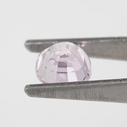 Light Pink Lavender Oval Sapphire | 1.27 Ct Heated Natural Sapphire | Unique Pastel Gemstone with Eye-Visible Inclusions for Fine Jewelry