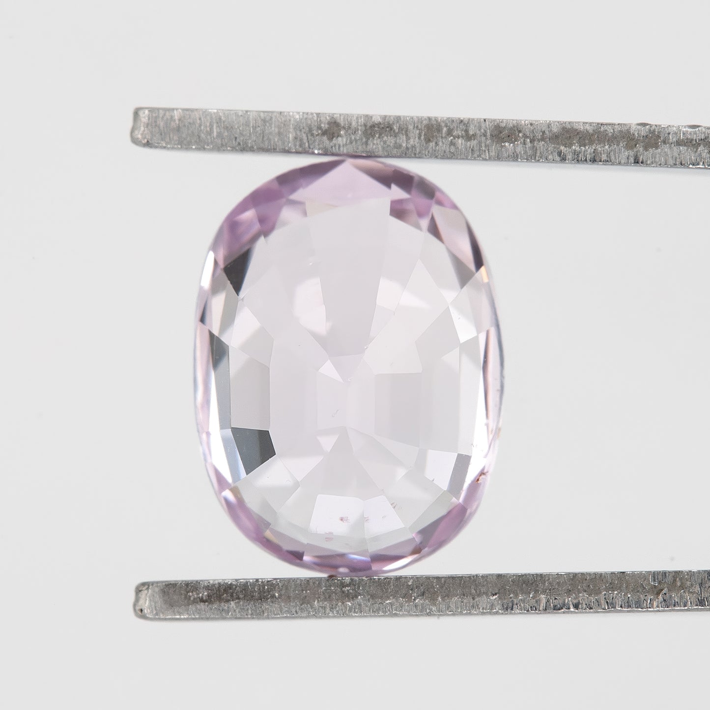 Light Pink Lavender Oval Sapphire | 1.27 Ct Heated Natural Sapphire | Unique Pastel Gemstone with Eye-Visible Inclusions for Fine Jewelry