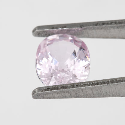 Soft Lavender Pink Oval Sapphire | 1.33 Ct Heated Natural Sapphire | Pastel Gemstone with Inclusions for Custom Jewelry Designs