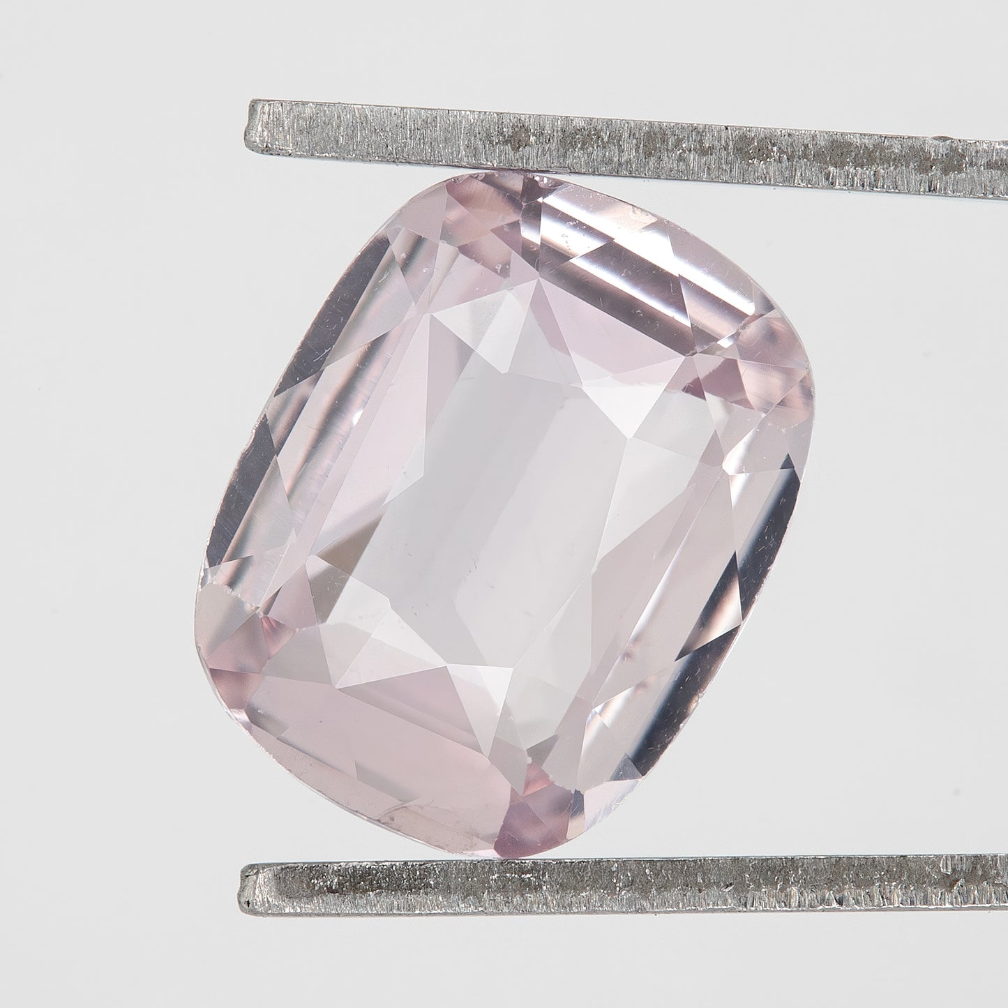 Pastel Blush‑Pink Cushion Cut Sapphire | 1.56 Ct Heated Natural Gemstone with Subtle Inclusions | Dreamy Center Stone for Fine Jewelry