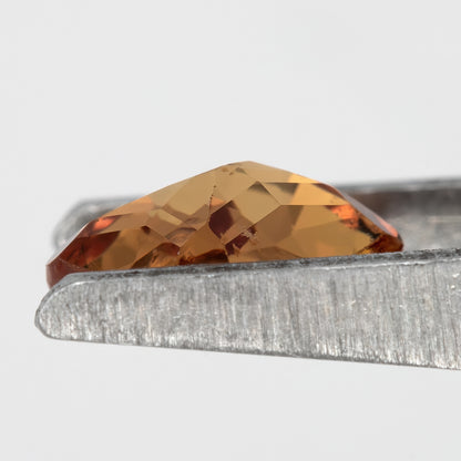 Golden Honey-Orange 0.78 Ct Cushion Cut Natural Sapphire | Heated | Eye Visible Inclusions | Ideal for Rings, Pendants & Fine Jewelry