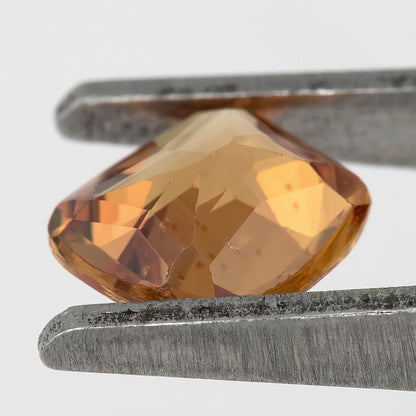 Golden Honey-Orange 0.78 Ct Cushion Cut Natural Sapphire | Heated | Eye Visible Inclusions | Ideal for Rings, Pendants & Fine Jewelry