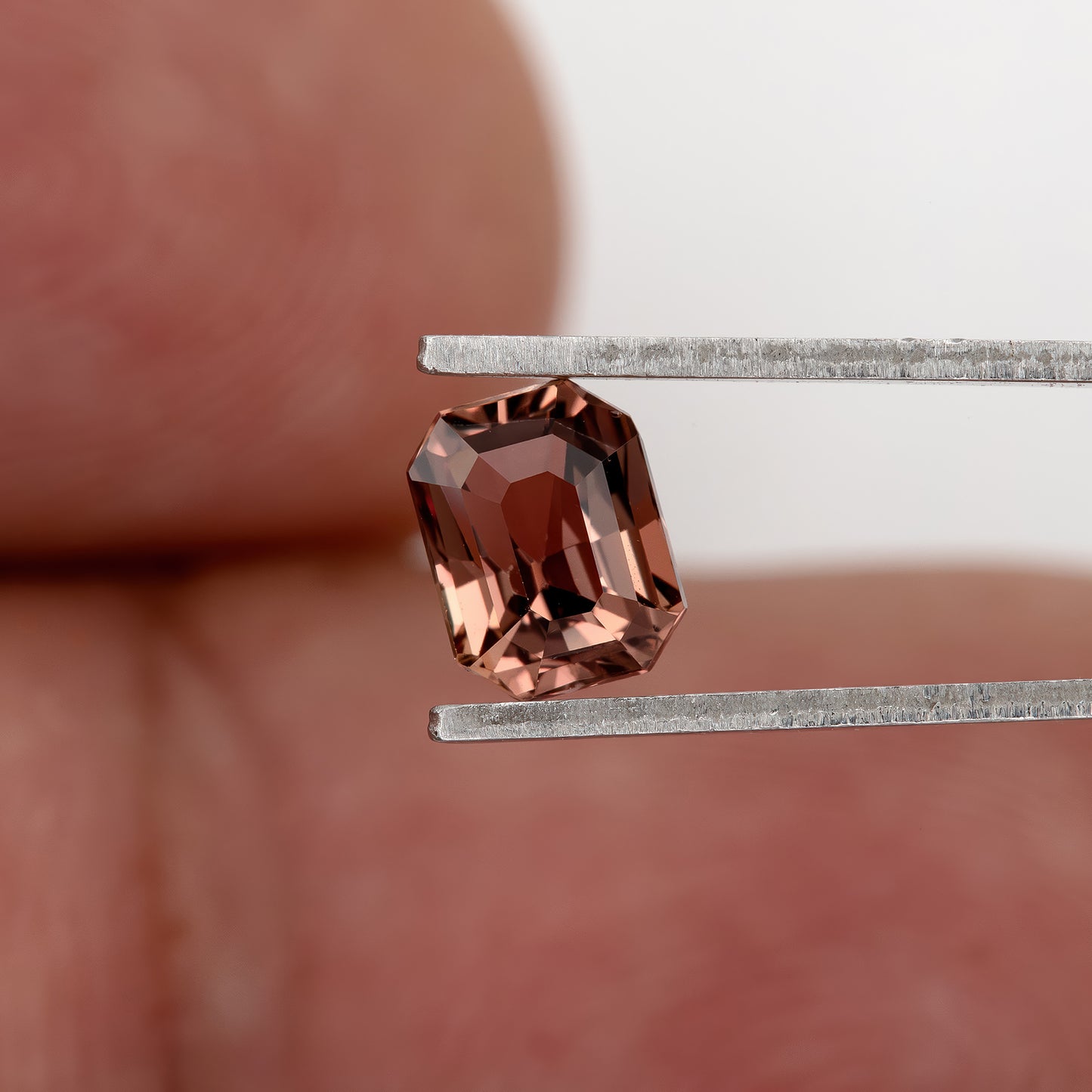 Mocha Brown 0.81 Ct Emerald Cut Natural Sapphire | Heated | Eye Visible Inclusions | Unique Stone for Bold Rings & Fine Jewelry