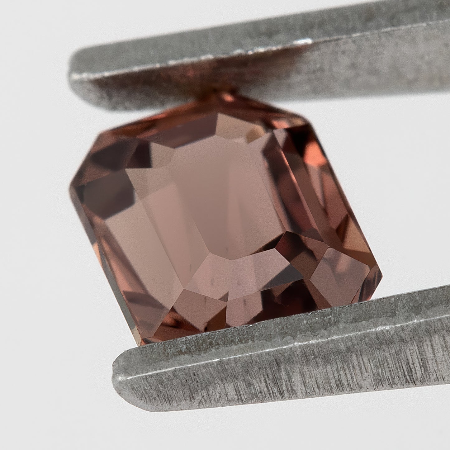 Mocha Brown 0.81 Ct Emerald Cut Natural Sapphire | Heated | Eye Visible Inclusions | Unique Stone for Bold Rings & Fine Jewelry