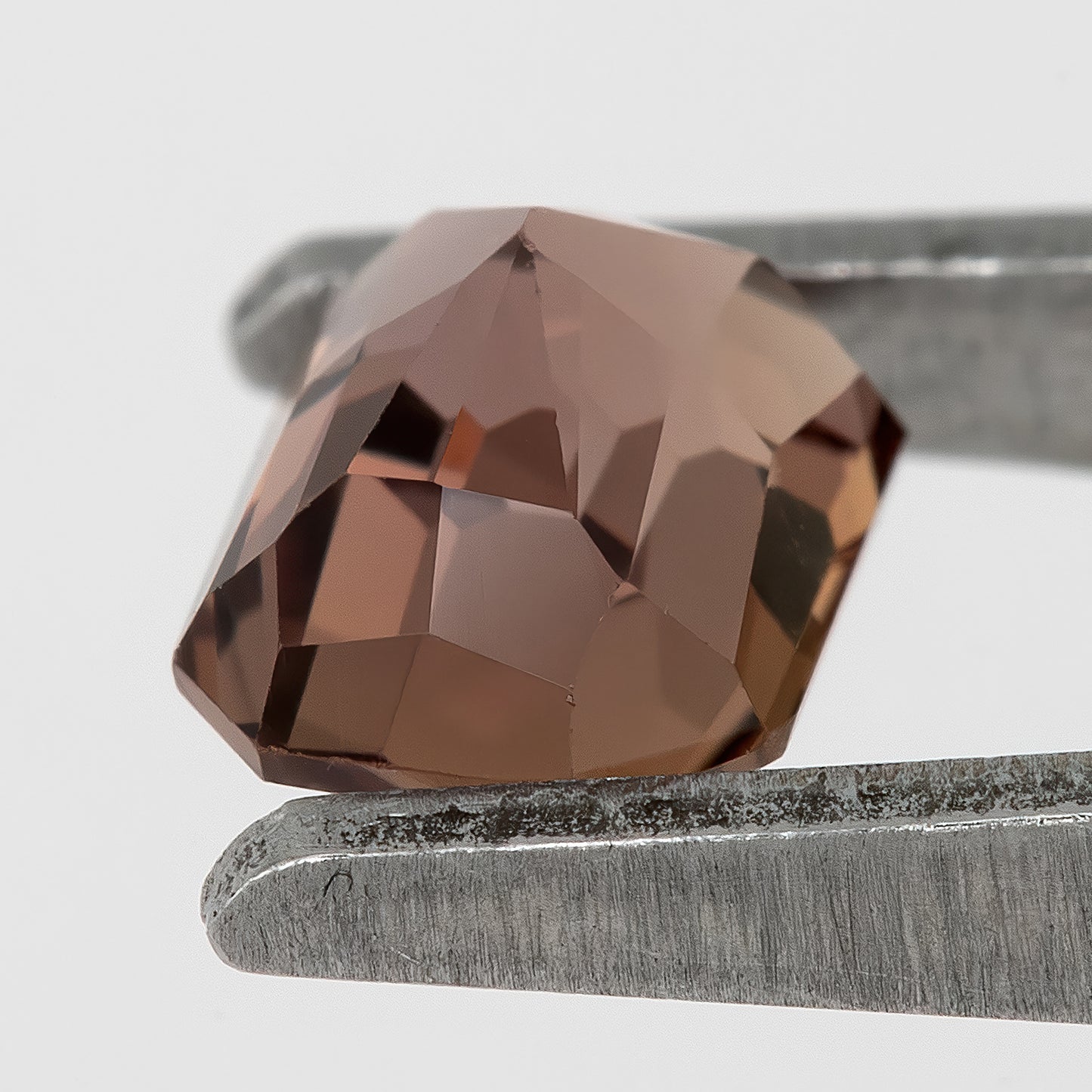 Mocha Brown 0.81 Ct Emerald Cut Natural Sapphire | Heated | Eye Visible Inclusions | Unique Stone for Bold Rings & Fine Jewelry