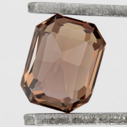 Mocha Brown 0.81 Ct Emerald Cut Natural Sapphire | Heated | Eye Visible Inclusions | Unique Stone for Bold Rings & Fine Jewelry