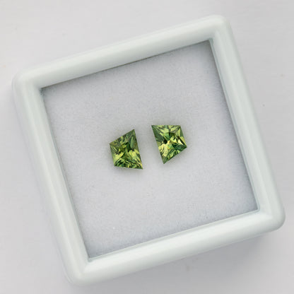 Natural sapphire pair SAP-TPZD-0080CT exact item view 13