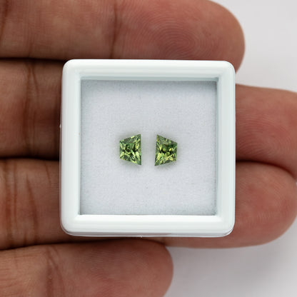 Natural sapphire pair SAP-TPZD-0080CT exact item view 19
