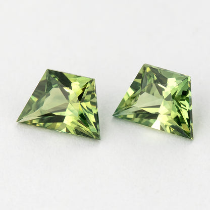 Natural sapphire pair SAP-TPZD-0080CT exact item view 4