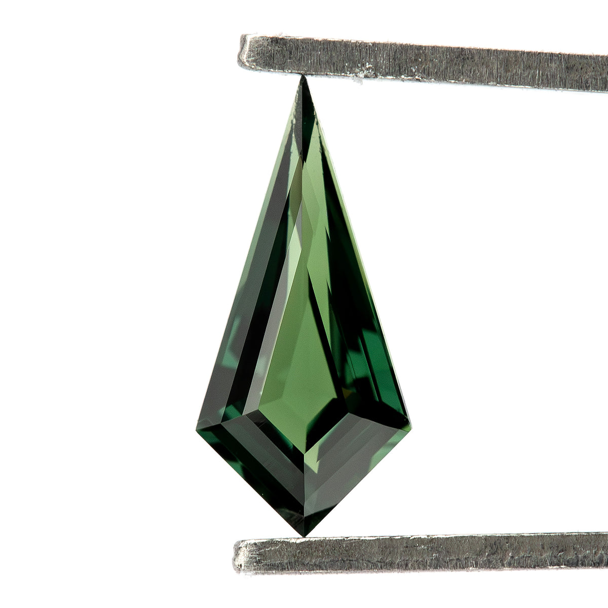 0.47 ct natural green lozenge sapphire, stone view 10, SKU BNS164