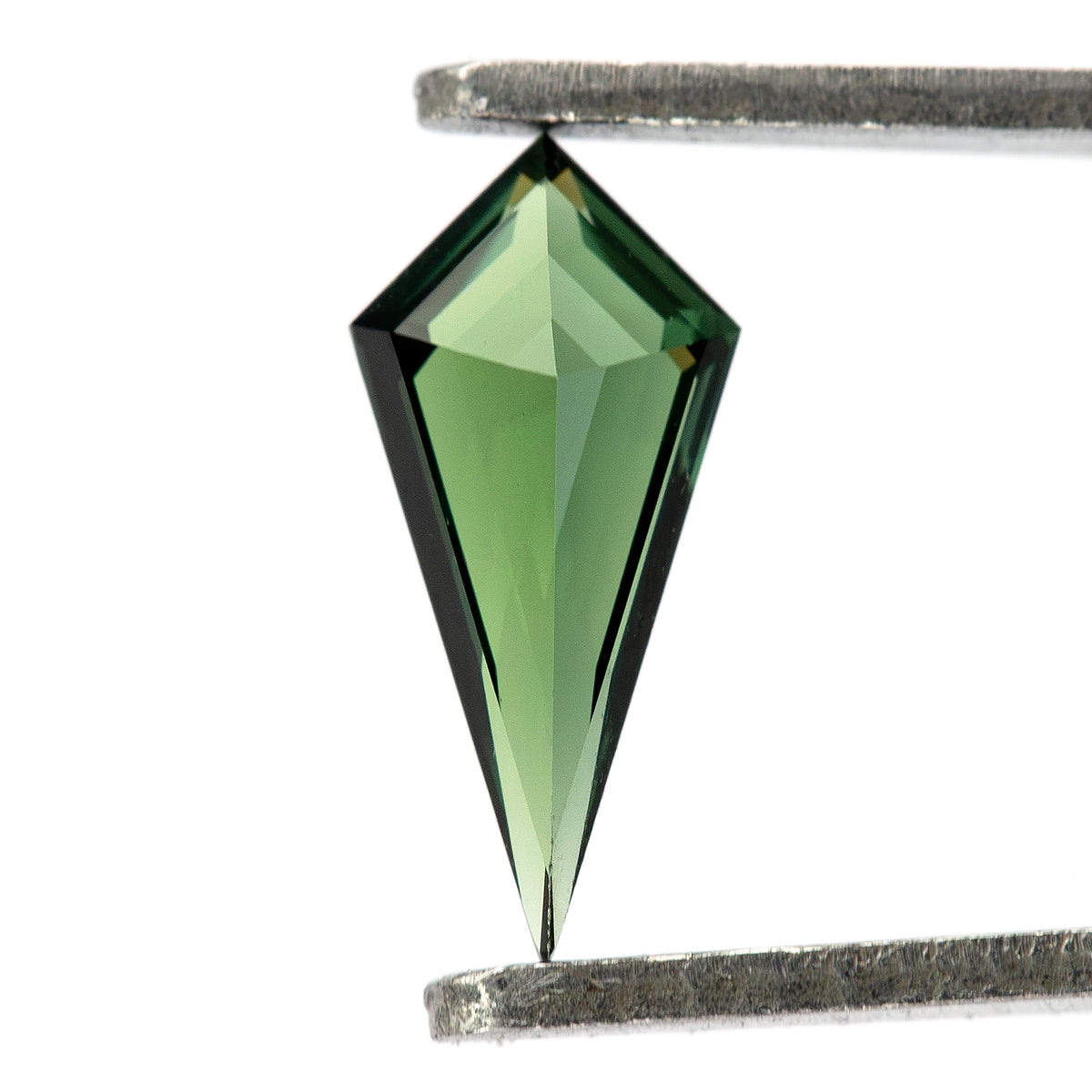 0.47 ct natural green lozenge sapphire, stone view 12, SKU BNS164