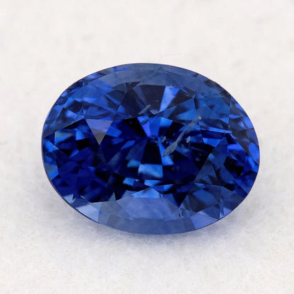 Natural Blue Sapphire Oval Ceylon Sri Lanka Heated 3.03ct