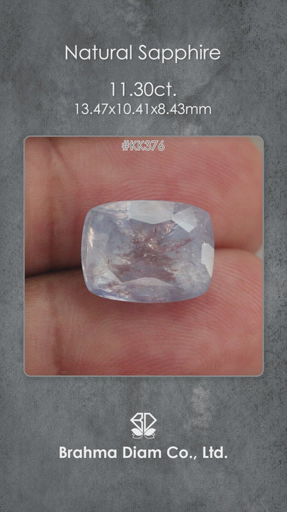 Natural sapphire KK376 natural daylight video 2