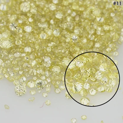 Fancy Yellow – Dark Cape Color | Natural Untreated Diamonds | Round | Melee | Accents | Cape Color Diamonds