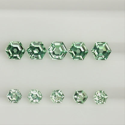 Mint green Lab-Grown Sapphire product video
