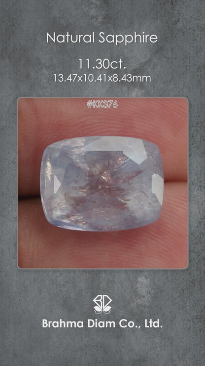 Natural sapphire KK376 natural daylight video 3