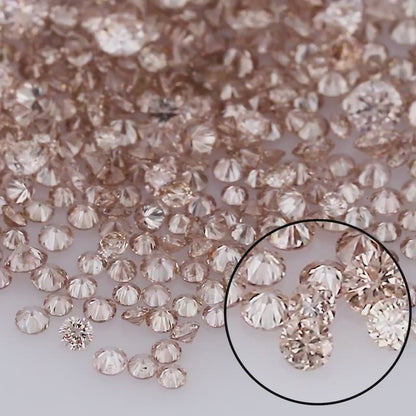Argyle Pink Diamonds 0.25ct 0.8mm to 2.2mm mix scoop Dark Argyle Pink Diamond Untreated Natural Pink Diamonds Round|Melee|accents|Argyle