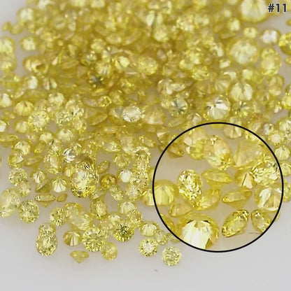 Fancy Yellow – Dark Cape Color | Natural Untreated Diamonds | Round | Melee | Accents | Cape Color Diamonds