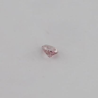 GIA Certified 0.17 Ct Untreated Fancy Pink Natural Diamond Pear Solitaire|Custom Jewelry|Certificate|natural color|rare
