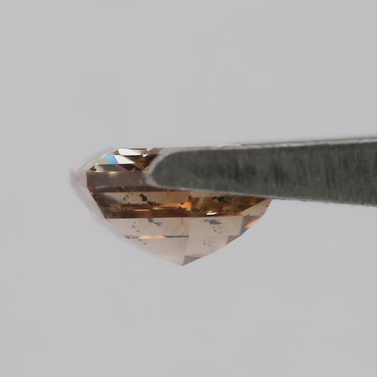 Video 1 of the exact 1.10 ct hexagonal step cut natural diamond. IGI-HEXA-5925-0110CT.