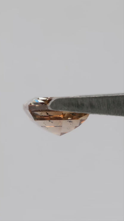 Video 1 of the exact 1.10 ct hexagonal step cut natural diamond. IGI-HEXA-5925-0110CT.