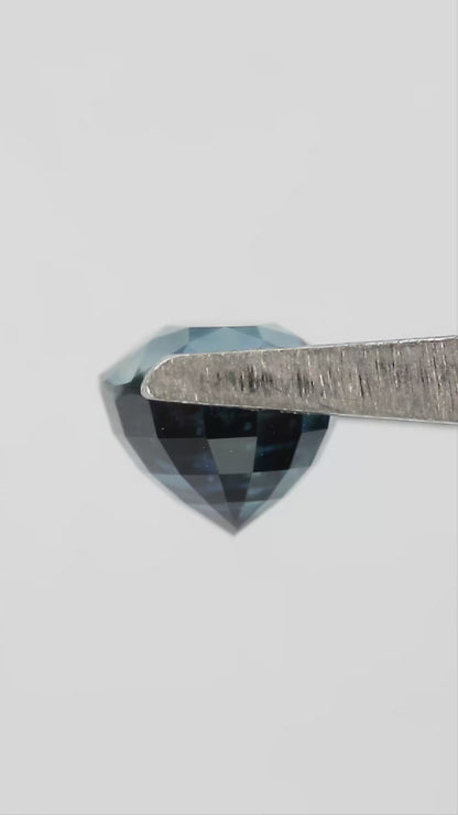 Product video 1: Teal blue green parti Natural Sapphire.
